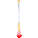 Maxbell Nail Care Manicure Dust Remover Cleaner Brushes Makeup Powder Brushes Clear
