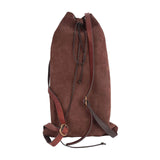 Maxbell Large Medieval Backpack Rucksack Carry On Daypack for Hiking Travel Outdoor coffee