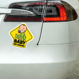 Max Maxb Baby on Board Warning Safety Sign Car Decal Vinyl Warning Sticker 15x15cm
