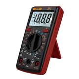 Max M1 Digital Multimeter tester Auto AC/DC Ammeter Voltmeter Ohm  Red
