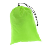 Maxbell Waterproof Drawstring Storage Bag Stuff Bag for Clothes Shoes green