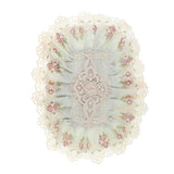 Max Lace Napkin Towel Paper Tissue Pocket Box Cover Storage Bag Light Green