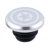 Maxbell 1 Piece Alloy Bicycle Bike Handlebar End Plugs Bar End Cap Silver B