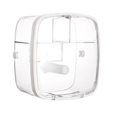 Maxbell Clear Tissue Dispenser Box Cleansing Towel Storage Rack for Kitchen Dining