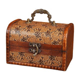 Maxbell Vintage Jewelry Storage Box Decorative Wooden for Necklace Women Gifts Style A