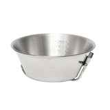 Maxbell 500ml Camping Bowl Outdoor Cookware with Foldable Handle for Hiking Beach