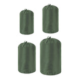 Maxbell 4x Nylon Compression Stuff Sack Lightweight Sleeping Bags Storage for Travel green