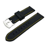 Maxbell Silicone Rubber Waterproof Sport Watch Band Strap Replacement Wristband 26mm