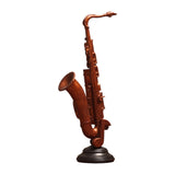 Maxbell Musical Instrument Figurine with Base Nordic Statue Home Ornament Statue