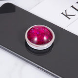 Maxbell Glitter Dynamic Starry Sky Sand Popular Phone Holder Finger Ring   Rose