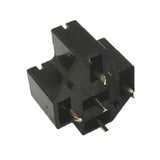 Max 40A 5Pin SPDT PCB Board Mount Relay Socket Connector with Terminals