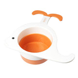 Maxbell Adjustable Sink Colander Drain Basket Sink Caddy Organizer for Sink Kitchen White