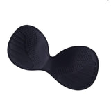 Maxbell Bra Pads Inserts Removable Washable Breathable for Yoga Bra Bikini Top 27.5cm Black