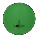 Maxbell 2-in-1 Green Screen Round Cloth Fix on Chair for Zoom Video Photography 110cm 43.31inch Green Screen