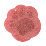 Maxbell Silicone Foot Wash Smooths for Massages without Bending Exfoliates Foot Care Pink