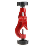 Maxbell Laboratory Iron Cross Clip Clamp Holder Stabilizing Tool Lab Supplies Red