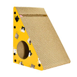 Maxbell Cat Scratch Scratching Board Grind Claws Protect Carpets Interactive Mats yellow