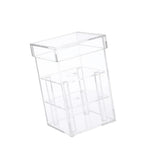 Maxbell Clear Acrylic Rose Flower Box Cut Flower Arranging Holder Gift Box 1 Hole