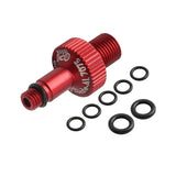Maxbell Bike Valve Adaptor Nozzle Replacement Bicycle Gas Pump Nozzle for Cycling