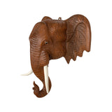 Maxbell Elephant Head Wall Decoration Durable Hanging for Backdrop Living Room Study 30.5cmx30.5cm