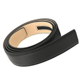 Maxbell Retro Style Mens Belt Strap Automatic Buckle Adjustable for Pants Dress Yellow