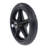 Max Maxb 7" Smooth Flexible Wheelchair Replacement Front Wheel Castor Wheels