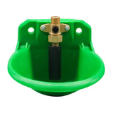 Maxbell Drinker Waterer Cup Farm Animal Feeder Drinker Livestock Drinking for Piglet Green