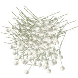 Maxbell 100 Pieces Artificial Berries Foam Flower Fruit Stamens DIY Supplies White