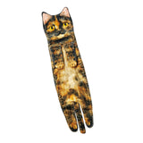 Maxbell Multipurpose Cat Funny Hand Towels Drying Hands Absorbent Soft Drying Towel D