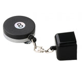 Maxbell Pool Cue Chalk Holder Retractable Billiard Pool Chalk Cup Holders Chalk Case