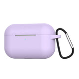Max Headphones Case Dustproof Soft Silicone for Apple AirPods Pro 3 Purple