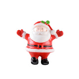 Maxbell Cute Christmas Old Man Figurine Statue Ornament Small Xmas Dollhouse StyleD