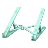 Maxbell Aluminum Alloy Laptop Stand Riser Lightweight Anti-Slip for Notebook Tablet Green