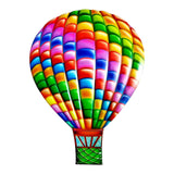 Maxbell Modern Hot Air Balloon Pendant Collection for Festival Wedding Decoration Green