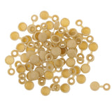 Maxbell Pack of 50 Hinged Plastic Screw Washer Cover Caps For 6g 8g Screws Beige