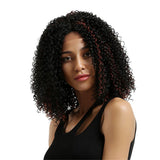 Max Fashion Women Lady Full Wigs Straight Curly Afro Lace Front Wig BGW-10416