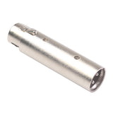 Maxbell Zinc Alloy 3 Pin Male to 5 Pin XLR Female Audio Adapter Connector