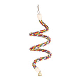 Maxbell Bendable Bird Rope Perch Chew Perches Parrot Climbing Rope 39.37inch