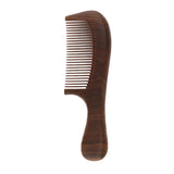 Maxbell Handmade Green Sandalwood Fine Tooth Comb Massage Detangling Hair Brush B