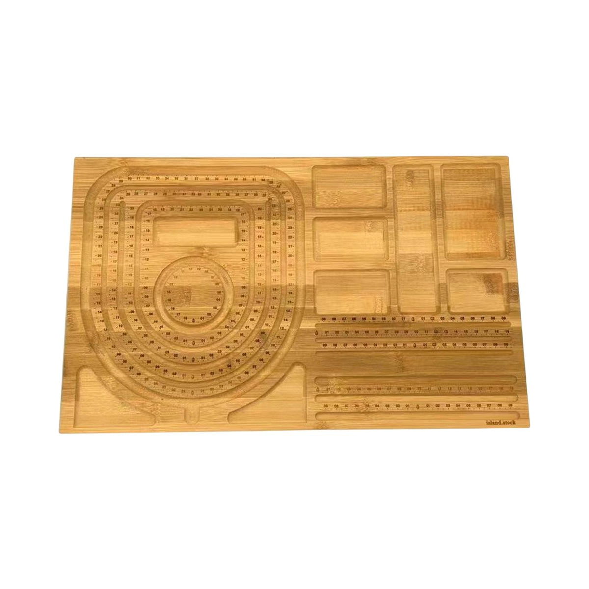 Maxbell Beading Board Showcase Practical Wooden Bead boards for Storage Mom Day Gifts Style A