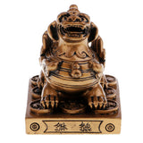 Max Pi Xiu Feng Shui Figurine to Attract Wealth Home Decor bronze