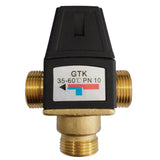 Maxbell 3 Way Thermostatic Mixing Valve Solar Water Heater Mix Valve DN20 Male