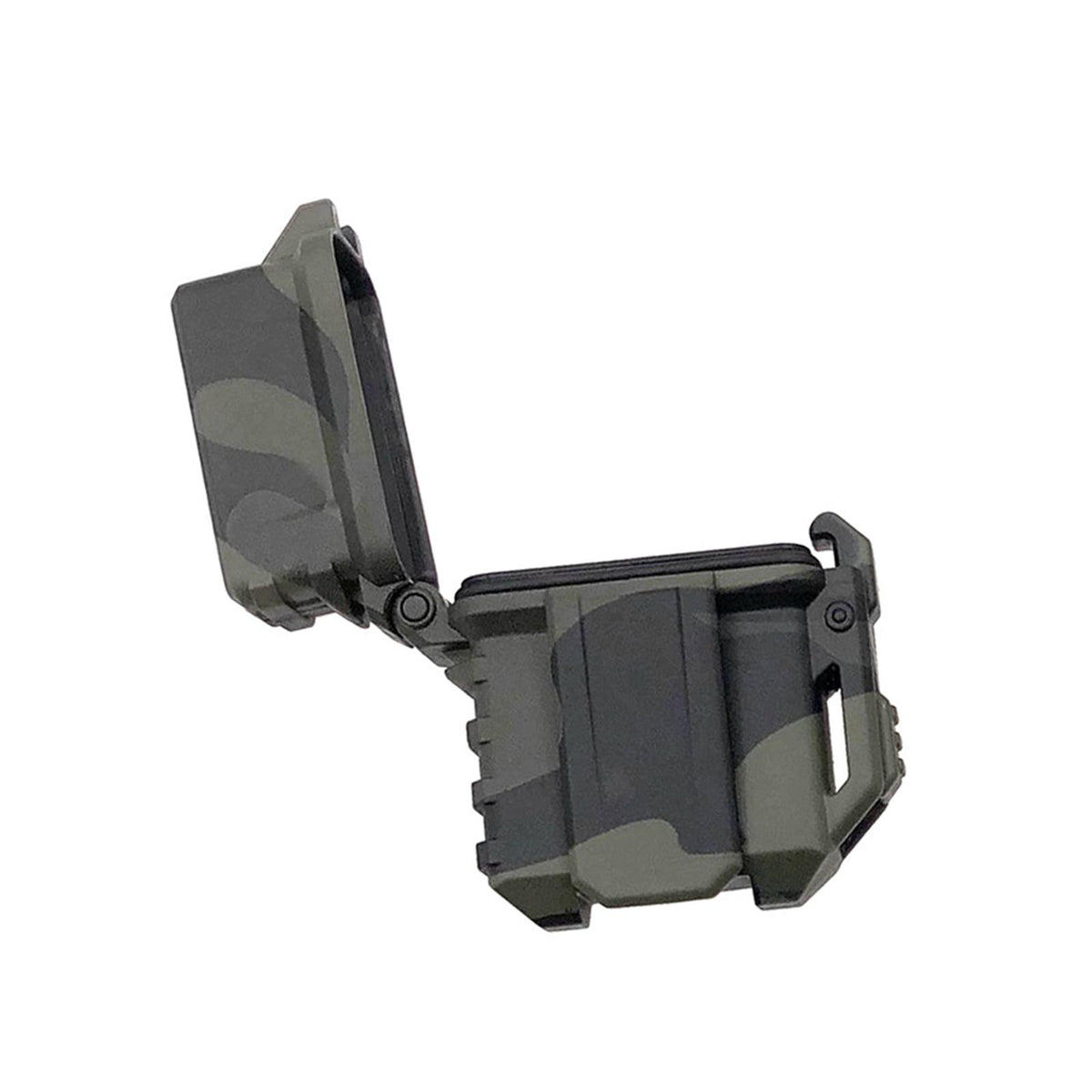 Maxbell Lighter Case Hard Case Pocket Sturdy for Hiking Camping for Inner Tank Black Green