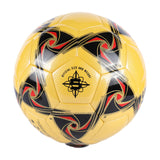 Maxbell Soccer Ball PU Premium Futsal Football Ball for Girls Boys Child Kids Adults yellow