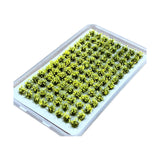 Maxbell Artificial DIY Miniature Flower Cluster Model for Decoration Light Yellow