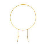 Maxbell Wedding Arch Frame Balloon Arch Kit Stand Heavy Duty for Ceremony Wedding Aureate 1m 6 Pipes