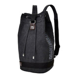 Maxbell Men's Canvas Backpack Rucksack Laptop Backpack for Mountaineering Hiking Black S
