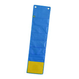 Max Oxford Cloth Door Wall Hanging Storage Bag Home Organizer 7 Pockets Blue