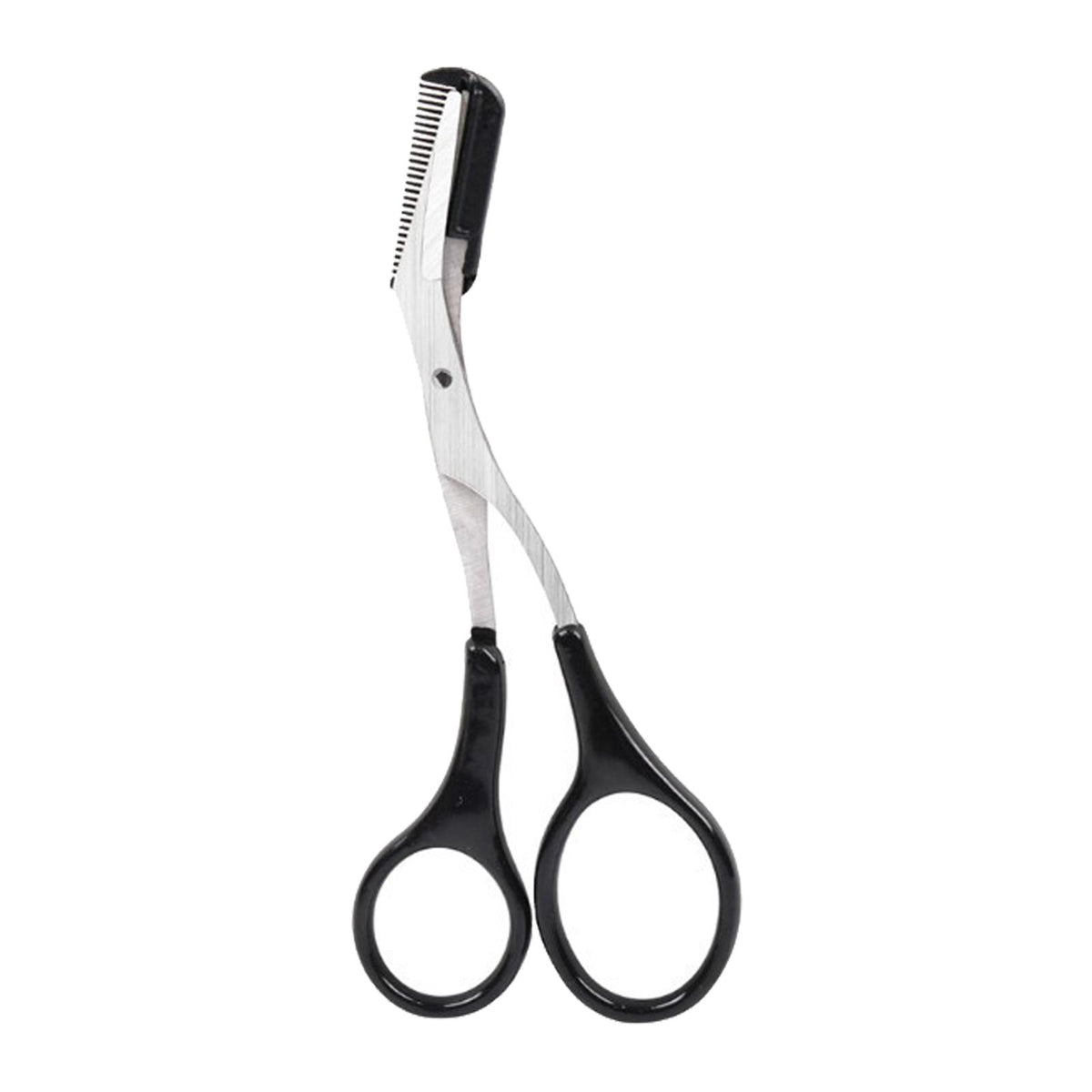Maxbell Eyebrow Scissor with Comb Unisex Scissors for Makeup Cosmetic Grooming A