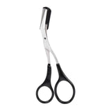 Maxbell Eyebrow Scissor with Comb Unisex Scissors for Makeup Cosmetic Grooming A